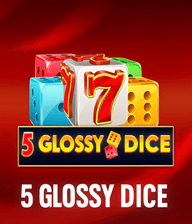 5 Glossy Dice