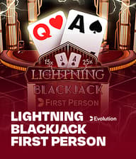 First Person Lightning Blackjack