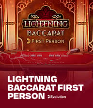 First Person Lightning Baccarat